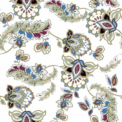 Wzór kwiatowy na dzianinie