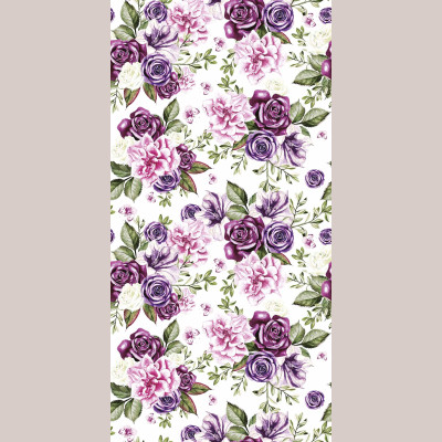 Wzór kwiatowy na dzianinie