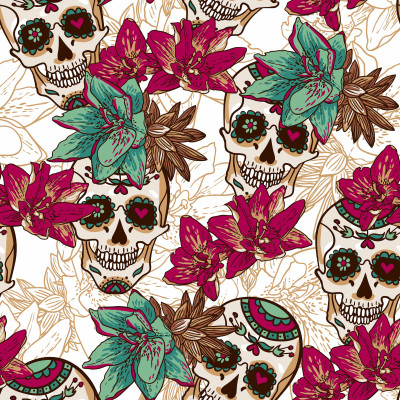 Wzór Art na dzianinie