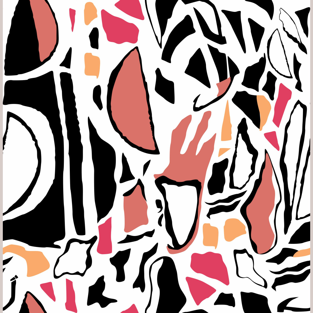 Wzór Art na dzianinie