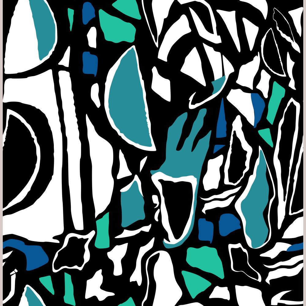 Wzór Art na dzianinie