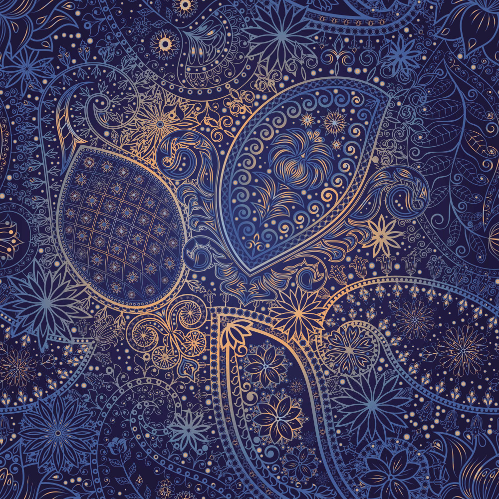 Wzór Art na dzianinie