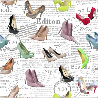 Wzór Art na dzianinie