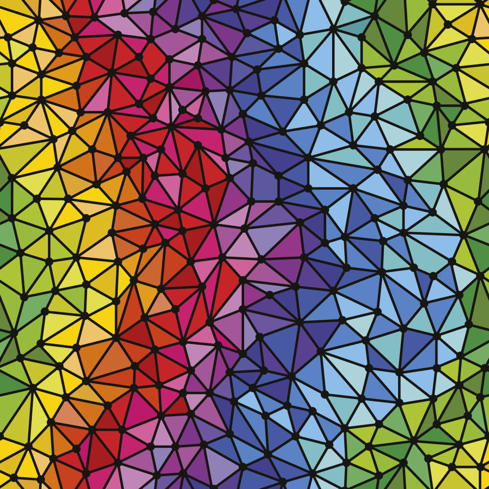 Wzór Art na dzianinie