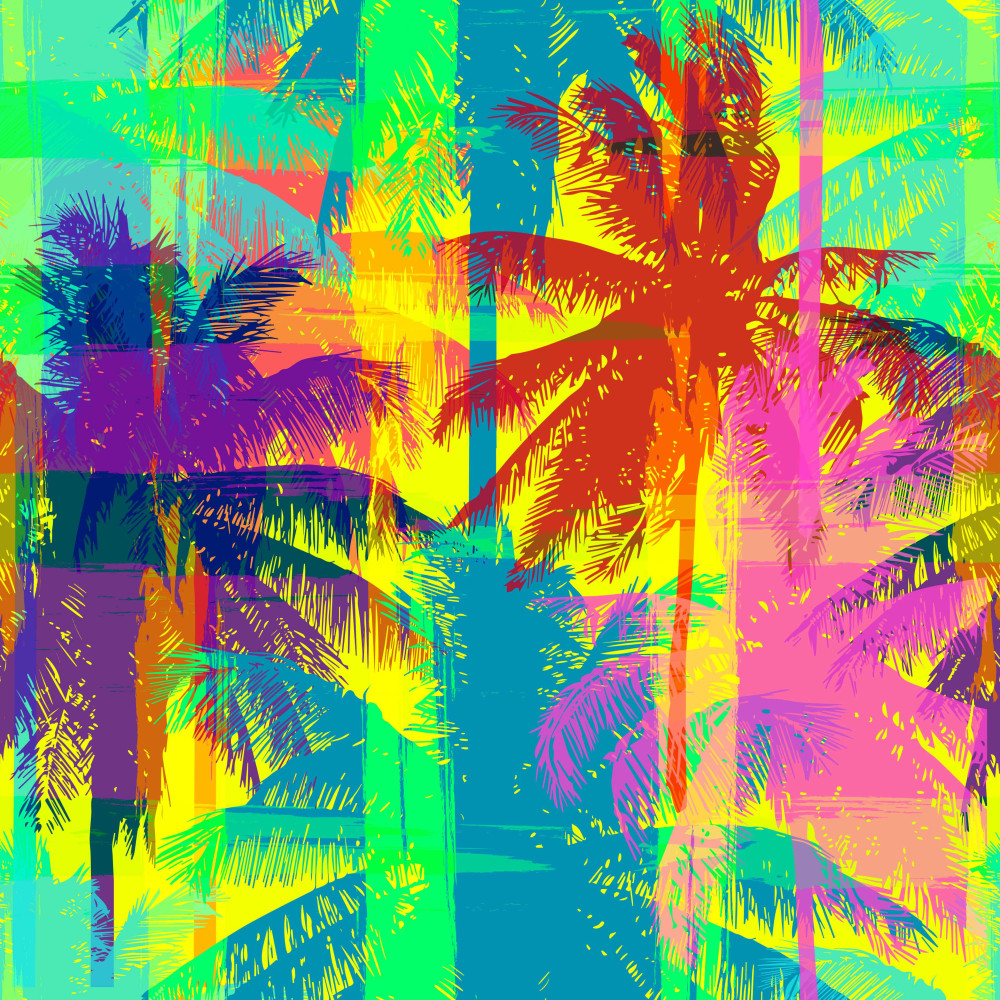 Wzór Art na dzianinie