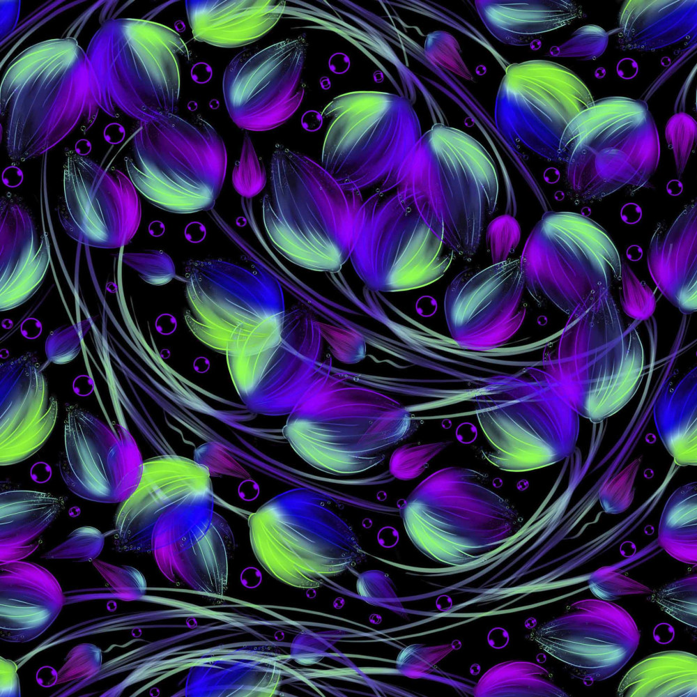 Wzór Art na dzianinie