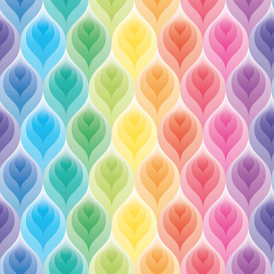 Wzór Art na dzianinie