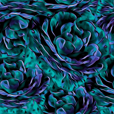 Wzór Art na dzianinie