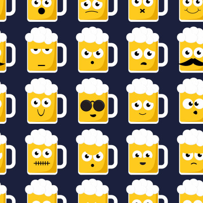 Wzór Art na dzianinie