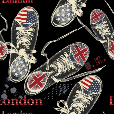 Wzór Art na dzianinie