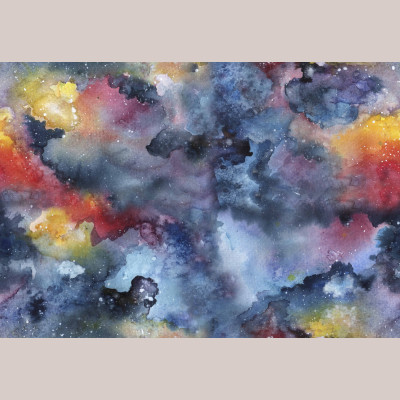 Wzór Art na dzianinie