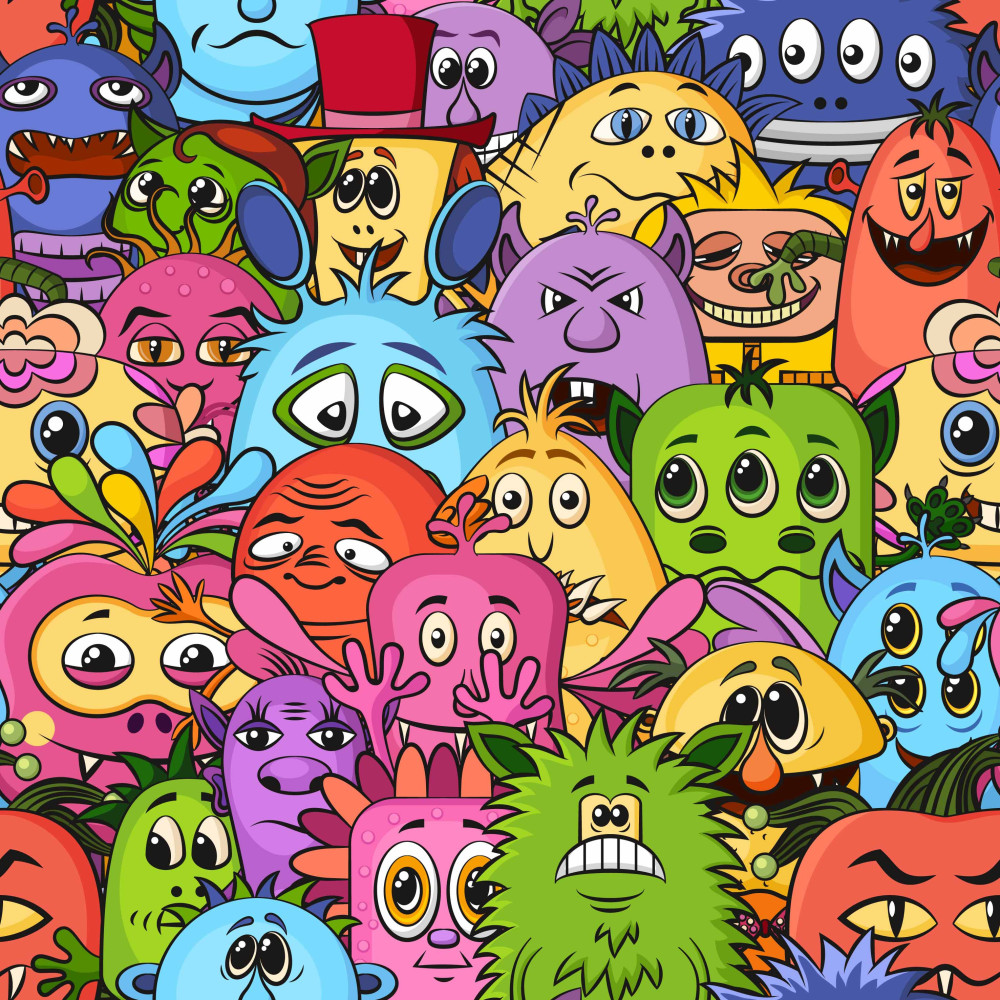 Wzór dziecięcy na dzianinie