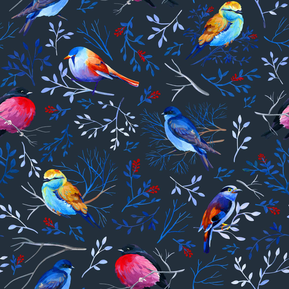 Wzór Zwierzęta na dzianinie