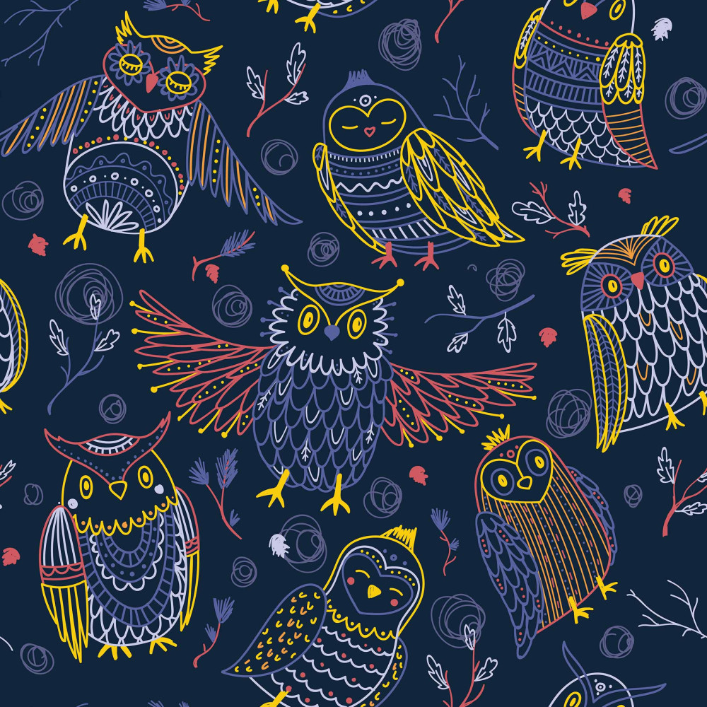 Wzór Zwierzęta na dzianinie