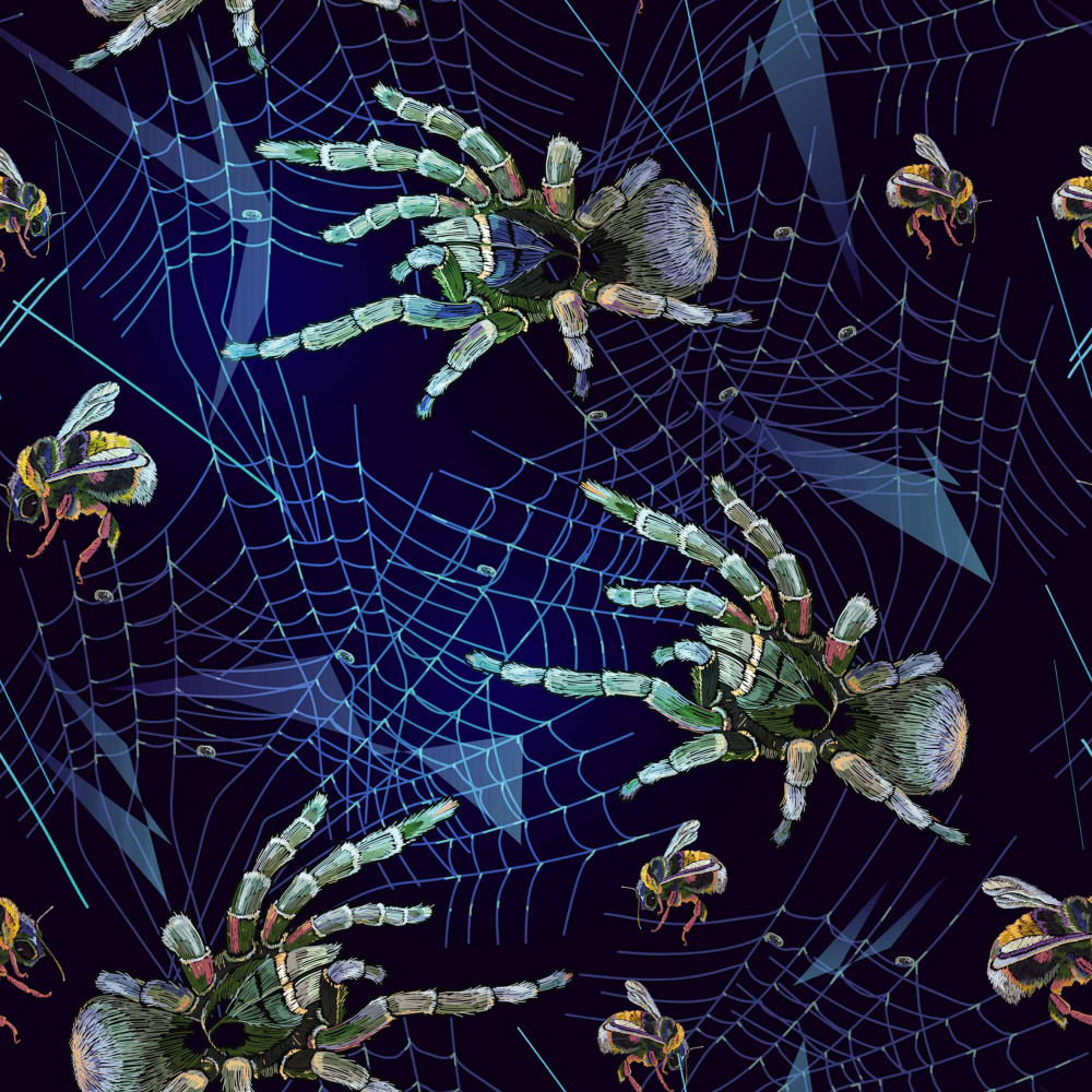 Wzór Zwierzęta na dzianinie