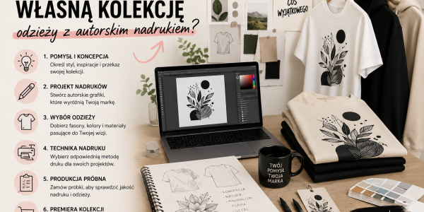Jak stworzyć własną kolekcję odzieży z autorskim nadrukiem?